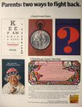 1969 Chef Boyardee Frozen Pizza Ad ~ Parent Protest Posters