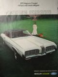 1970 Mercury Cougar Ad ~ Wild Meets Elegant