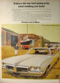 1969 Pontiac LeMans Ad ~ VK/AF ~ What's Holding You Back?