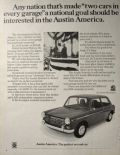 1969 Austin America Vintage Car Ad