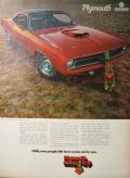 1970 Plymouth Barracuda Hemi Vintage Ad