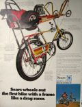 1969 Sears Screamer 1 Vintage Bicycle Ad