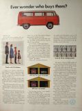 1969 Volkswagen VW Bus Ad ~ Who Buys Them