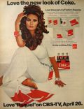 1970 Coke Coca Cola Ad ~ Raquel Welch