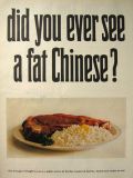 1967 Rice Council Racist Ad ~ Did You Ever See a Fat Chinese?
