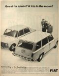 1967 Fiat 124 Sedan and Wagon Ad