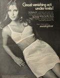 1970 Vintage Maidenform Vanishing Bra Ad