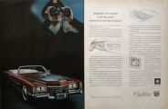 1971 Vintage Cadillac Eldorado Convertible Ad