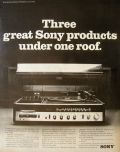 1971 Vintage Sony HP219 Stereo Radio Ad