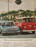 1971 VW Volkswagen Bus Ad ~ Looking Up To You