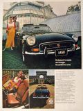 1972 Vintage MGB Car Ad ~ Confirms an Image
