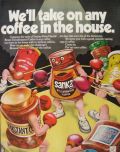 1972 Vintage Sanka Coffee Ad ~ Boxing Ring
