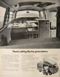 1972 Volkswagen VW Campmobile Camper Ad ~ Great Indoors