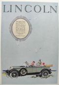 1926 Lincoln Sport Touring Car Ad