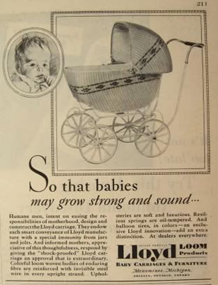 lloyd baby carriage