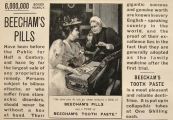 1894 Beecham's Pills & Toothpaste Ad