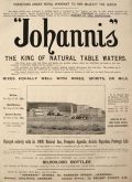1894 Johannis Bottled Water Ad ~ Zollhaus Factory Photo