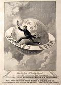 1894 Brooke's Monkey Brand Soap Ad ~ Monkey Circles Globe