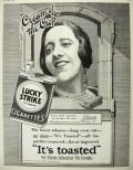 1928 Lucky Strike Ad ~ Opera Star Marguerite D'Alvarez