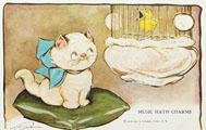 Grace Wiederseim Postcard ~ Music Hath Charms