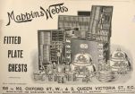 1897 Mappin & Webb Ad ~ Fitted Plate Chests