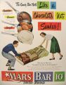 1950 Mars Bar Retro Ad