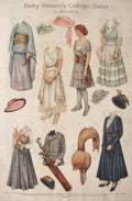 1916 Betty Bonnet Paper Dolls ~ Betty's College Sister
