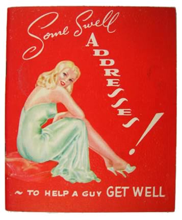photo Vintage Get Well Card Images vintage pin up get well card fake address book