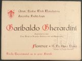 Garibaldo Gherardini Handbags ~ Vintage Folded Business Card