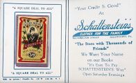 Vintage Needle Pack ~ Schattenstein's Clothing ~ Allentown, PA