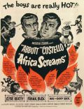 Abbott & Costello Africa Screams 1949 Movie Ad