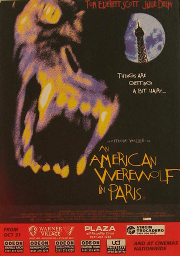 An American Werewolf in Paris 1997 Movie Ad