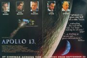 Apollo 13, Tom Hanks 1995 Vintage Movie Ad