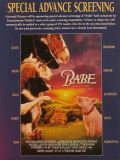 Babe the Pig 1995 Vintage Movie Ad