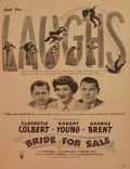 Bride For Sale, Claudette Colbert 1949 Movie Ad