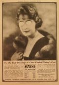 Clara Kimball Young Creepy 1920's Contest Ad