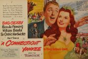 Connecticut Yankee, Bing Crosby 1949 Movie Ad