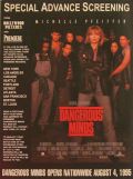 Dangerous Minds, Michelle Pfeiffer 1995 Movie Ad