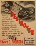 Destroyer, Edward G. Robinson 1943 Movie Ad