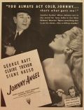 Johnny Angel, George Raft 1945 Vintage Movie Ad