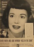 Kiss in the Dark, Jane Wyman 1949 Vintage Movie Ad