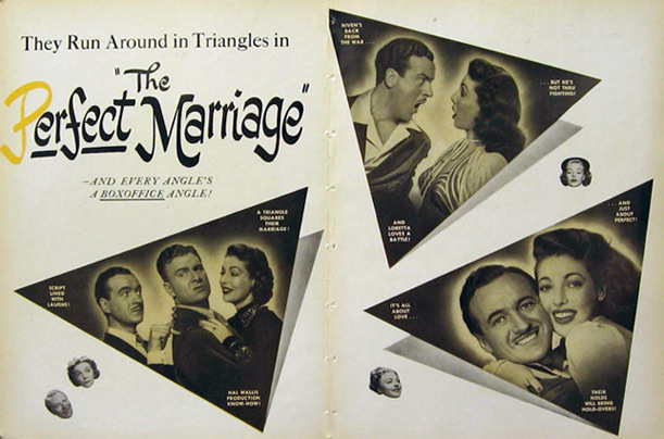 The Perfect Marriage David Niven 1947 Movie Ad