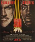 Rising Sun Connery, Snipes 1993 Vintage Movie Ad