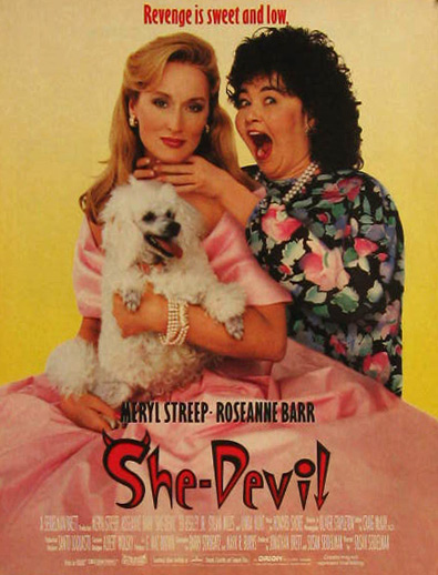 She-Devil Meryl Streep 1989 Vintage Movie Ad, Vintage Movie Ads