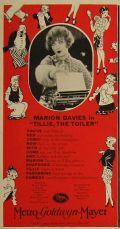 Tillie, the Toiler Marion Davies 1927 Vintage Movie Ad
