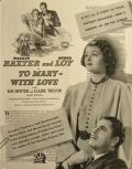 To Mary With Love Myrna Loy 1936 Vintage Movie Ad