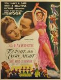 Tonight & Every Night Rita Hayworth 1945 Vintage Movie Ad