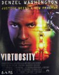 Virtuosity Denzel Washington 1995 Vintage Movie Ad