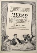 1906 Murad Cigarettes Ad ~ Waldorf Astoria