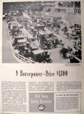 1946 New York Stock Exchange Ad ~ 1st National Auto Show Photo